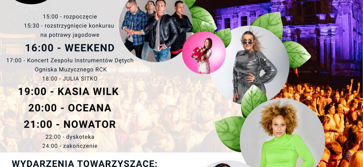 Święto Jagody 2025 plakat